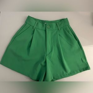 Danielle Bernstein Green Shorts